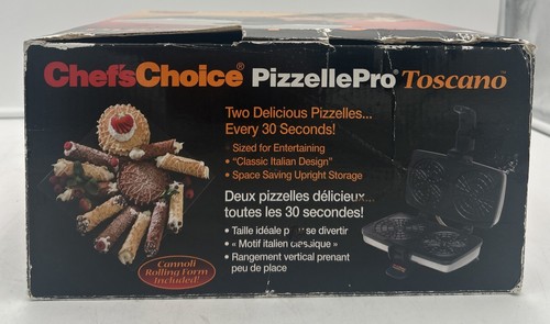Chefs Choice International Pizzelle Pro Express Bake Toscano Maker Modell 834 - Bild 5 von 7