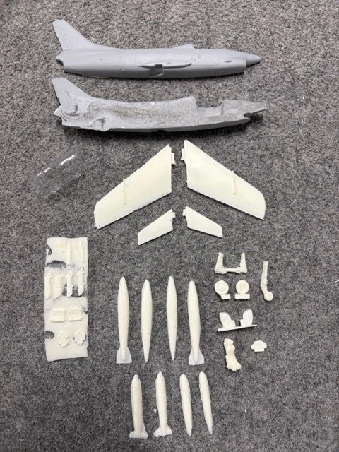 FIAT G91  1:72 KIT IN RESINA COMPLETO  - Immagine 2 di 2