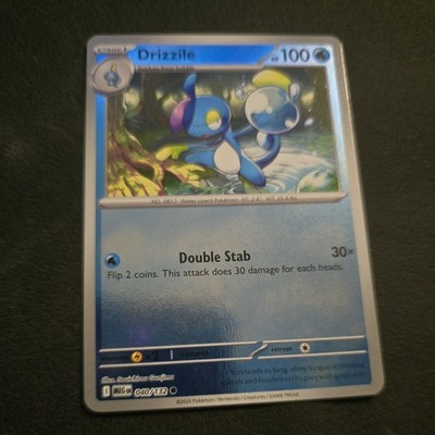 Pokemon DRIZZLE 040/132 - Mega Evolution - Rev Holo - MINT | eBay Pokemon DRIZZLE 040/132 - Mega Evolution - Rev Holo - MINT | eBay