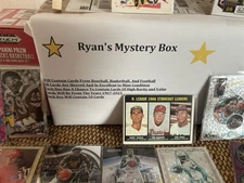 Ryan’s Mystery Box - Baseball, Football, Basketball Sports Cards Mixed Variety