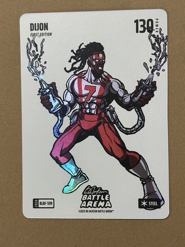 DIJON (Bijan Robinson) Bo Jackson Battle Arena #BLBF-599 Blizzard Steel