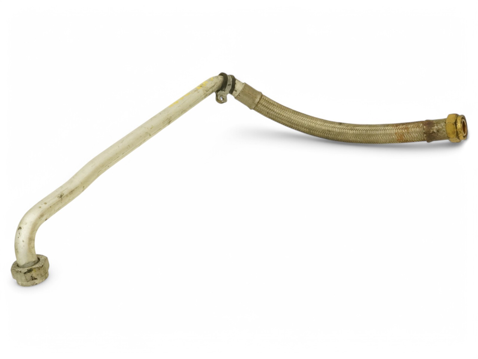 2002-2006 Maserati Spyder M138 4.2l Engine Heat Exchange Oil Feed Hose Line OEM