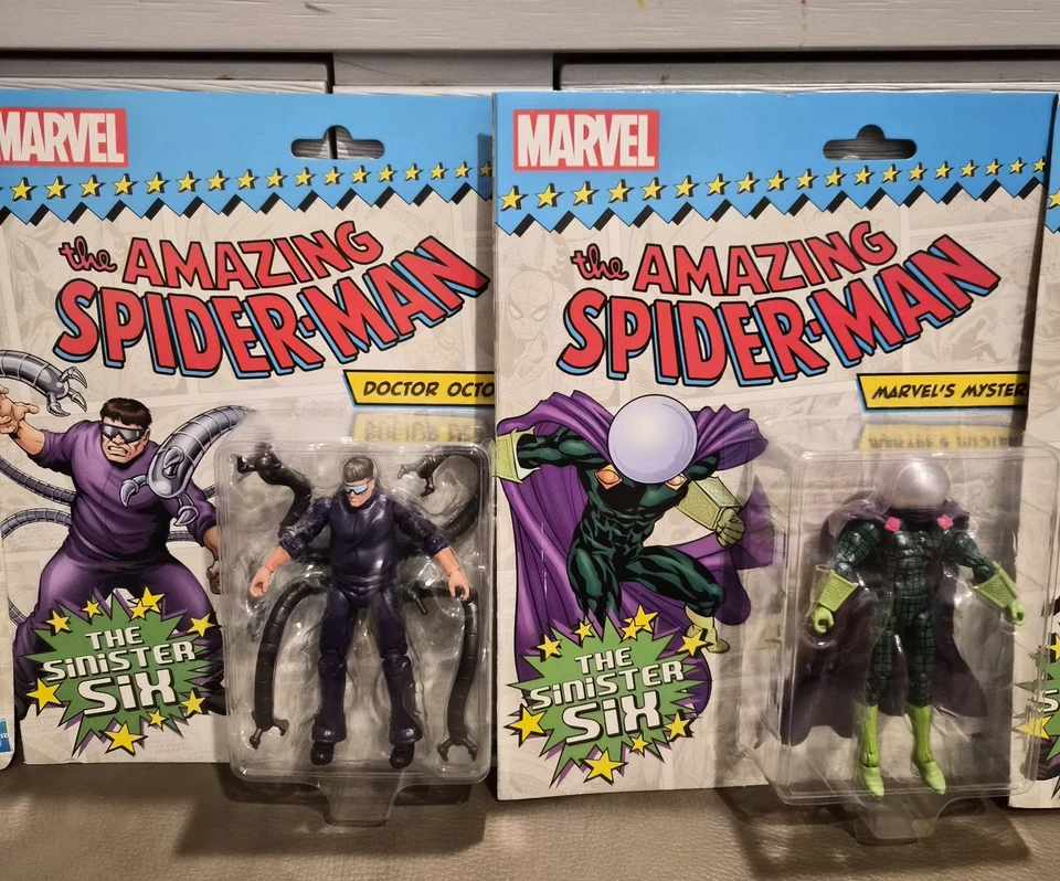 Juego de figuras Hasbro Marvel Amazing Spider-Man vs The Sinister Six 3,75" (6) Foto 2 de 4