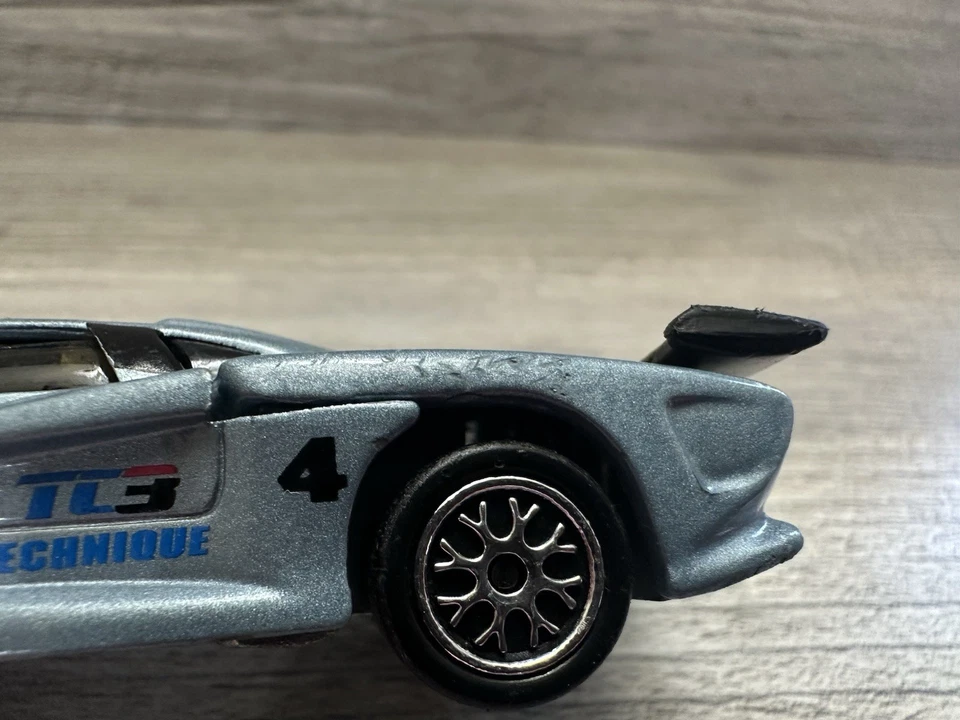 RARO Coche Lemans Vintage Hot Wheels Crashers Azul Gris TC3 Technique T9 1998!! Foto 4 de 4