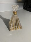 Royal Gallery 24% Crystal Perfume Bottle Italy 1988 Macy's Vintage  — photo 1
