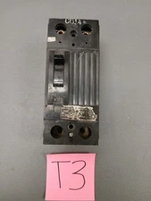 General Electric 225 AMP 2 Pole TQD2225 *MISSING BOTTOM LUGS* - ECS