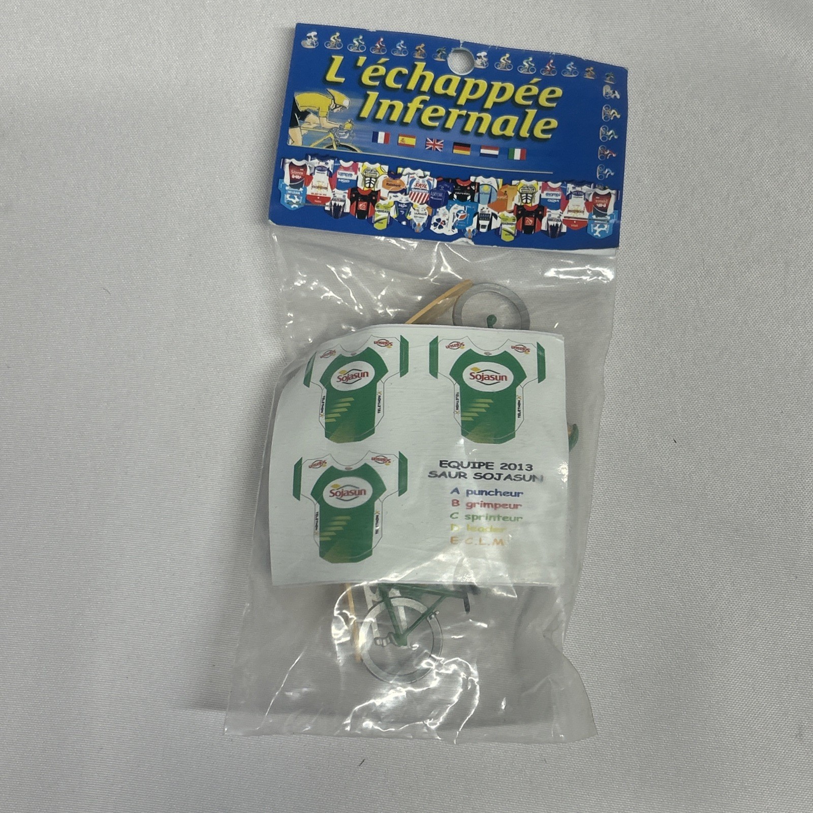 Cadeau Cycliste Saur Sojasun 2013 Tour de France Miniature pour Passionné