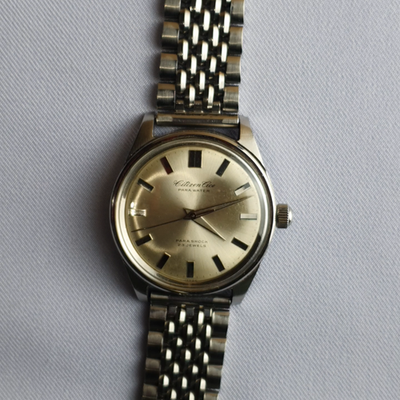 Citizen Ace Para water Para Shock Dial 23 jewels Hand-Wind Japan