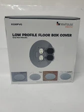 Newhouse Electric Low-Profile Round Floor Box Outlet Cover 8100PVG