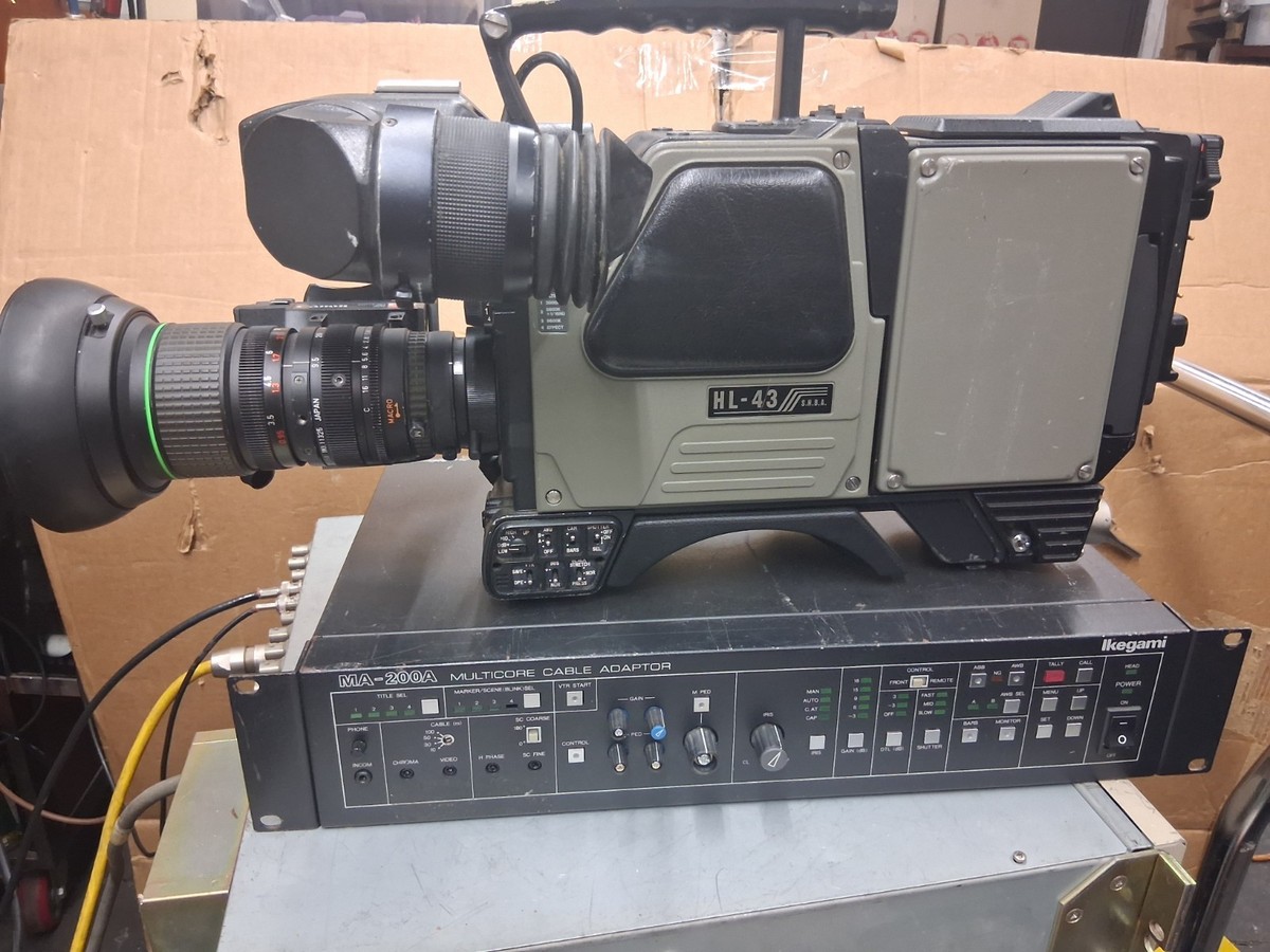 Ikegami HL-43 Camera Package (Lens, VF, CCU + MORE) | eBay