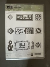 Hello, Lovely - Stamping Up Stamp Set Retired