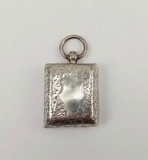 Sterling Silver Vinaigrette Birmingham 1896 Henry Williamson