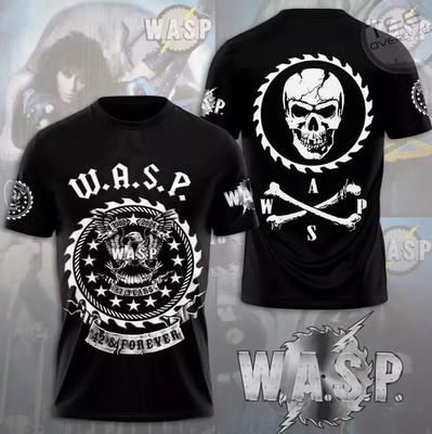 WASP Band 42 & Forever 3d Shirt Unisex COncert S-5XL K107