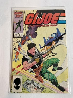 G.I. Joe A Real American Hero #54 Marvel 25th Anniversary Comic 1986 Copper Age