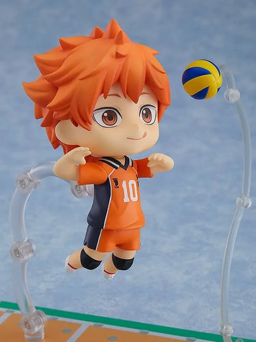 Haikyuu!! Shoyo Hinata The New Karasuno Ver. Nendoroid Figure 1411 Orange Rouge - Picture 5 of 6