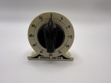 Vintage Lux Minute Meter Kitchen Timer Robert...