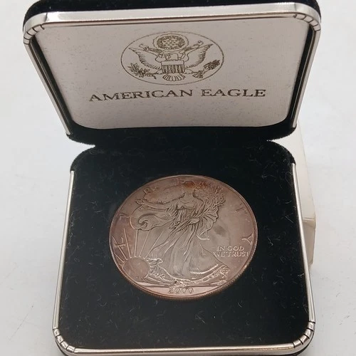 2000 Walking Liberty American Eagle 1 oz Fine Silver Dollar Coin