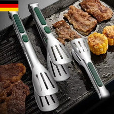 Grillzange Edelstahl Servierzange BBQ Kochzange Küchenzange Grill Zange Fleisch