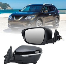 Left Driver Side Mirror Compatible with Nissan Rogue 2014-2020 with Heated Power