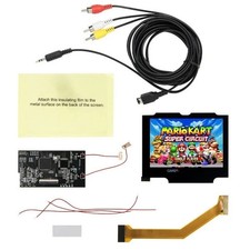 GBA SP V2 IPS LCD Backlight Kit with Laminated Lens and TV Out - Hispeedido