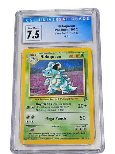 Nidoqueen graded CGC 7.5 for sale on eBay