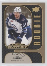 2022 Upper Deck Ovation Rookies Standing Gold Spectrum /250 Dylan Samberg 0n3f