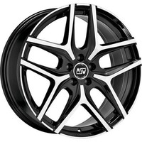 "Alufelge FüR Mercedes Gle 8,5J20\" 5X112 35 73 Msw Msw 40 Gloss Black Voll"