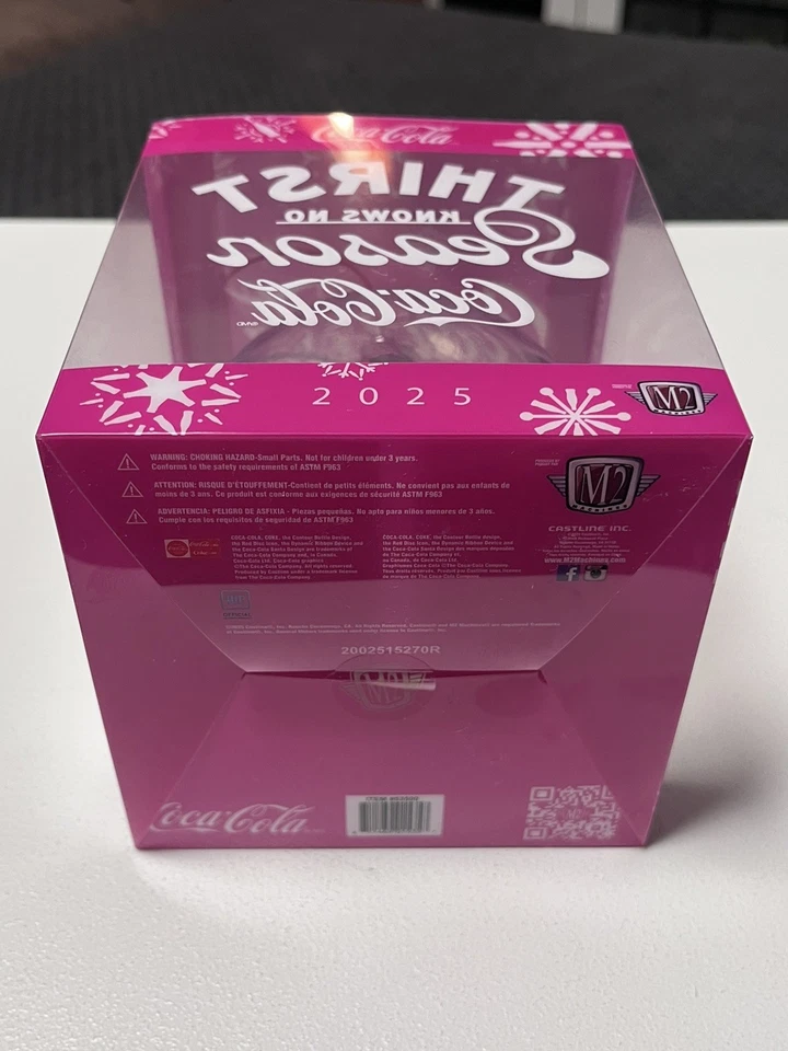 2025 M2 Machines CHASE!! Coca-Cola 1976 GMC Sierra Grande 15 Christmas Ornament - Image 4 of 4