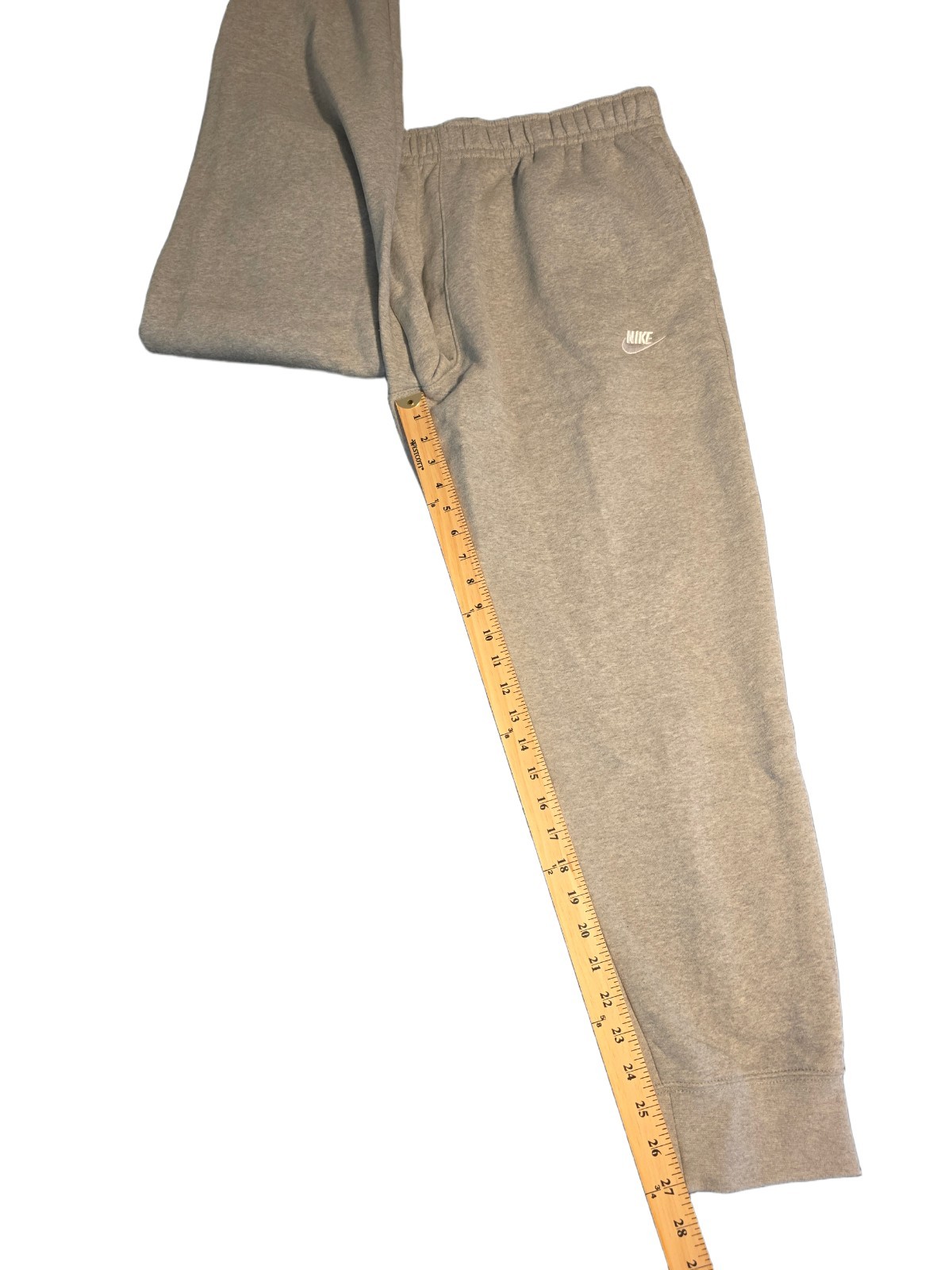 Nike Men’s Fleece Jogger Sweatpants XXL NWT Gray Tapered Leg thumbnail 2