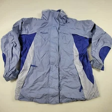Columbia Bugaboo Jacket Blue Womens 18/20 Winter Jacket Shell Only