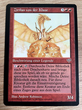 Zirilan von der Klaue (Mirage 1996) Magic Karte MtG Drachen Zirilan of the claw