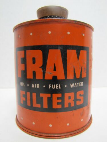FRAM FILTERS Old CIGAR LIGHTER OIL AIR FUEL WATER Sign Repair Shop Gas Station - Picture 1 of 12