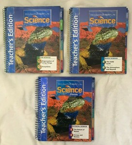 Houghton Mifflin Science 2007 4th Grade 4 Units A B C D E F Teachers Edition Lot 9780618592050 Ebay