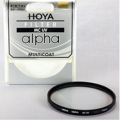 Hoya 55mm Alpha MC UV Filter Protective Absorbs Ultraviolet Light Multi