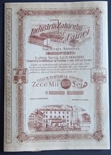 Romania, Sugar and Flour Industry, 10.000 lei 1920.