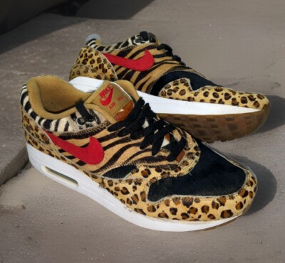 Nike Air Max 1 x Atmos Animal Pack 2.0 DLX Men Sz 8.5 2018 AQ0928-700 Beast