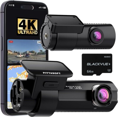 BlackVue DR970X-2CH PLUS 4K UHD Cloud Dashcam | WiFi | GPS | Parking Mode | 64GB