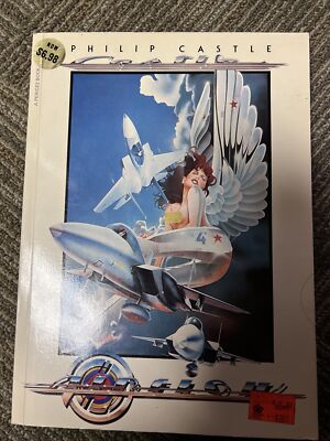 Airflow Philip Castle Illustrations Perigee, 1st American Ed 1980 Vintage Book