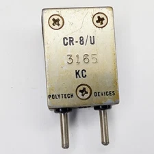 Polytech Devices 3165 KC KHz CR-8/U FT-243 Ham Radio Crystal Military Amateur 6P
