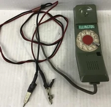 VINTAGE NORTHERN TELECOM'S ELLINGTON LINEMAN'S ROTARY TEST PHONE