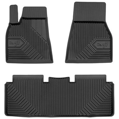 Frogum No.77 Gummimatten für Tesla Model S 2012-2021 Allwetter fußmatten Auto
