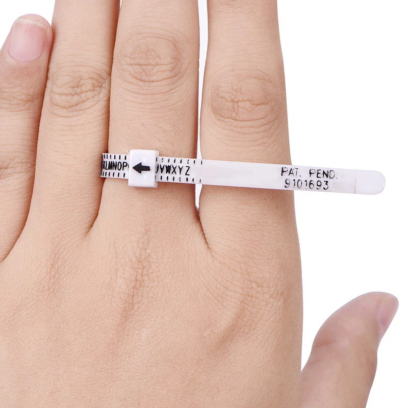 How to measure finger for wedding ring sale
