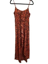 Collective Concepts Women’s Floral Sleeveless Strappy Dress Sz M