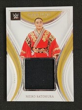 2023 Immaculate WWE MEIKO SATOMURA Remarkable Memorabilia /35 #RM-MKS