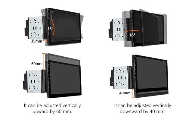 Eonon Q03PRO Autoradio GPS Navi 10.1 Inch Android 10 Universal 2 DIN - Bild 3 von 4