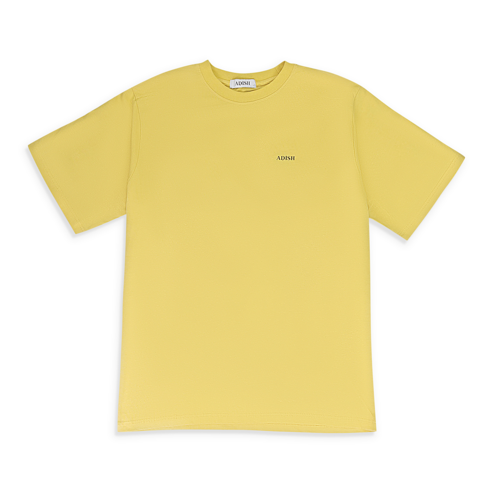 ЖЕЛТАЯ ФУТБОЛКА С ЛОГОТИПОМ SAWSANA С КОРОТКИМ РУКАВОМ NWT ADISH, РАЗМЕР M, 155 ДОЛЛАРОВ США