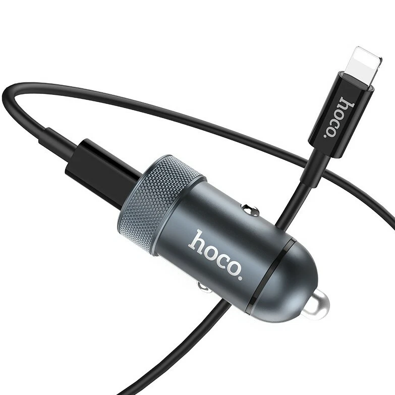 Fast Car Charger iPhone Charger Usb-C Cable For iPhone 12 11 Pro Max XS XR black - Image 3 of 4