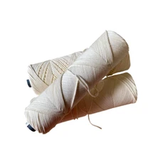 SQUARE Braided #3/0 Wick - 450 yards of wick (16 ounces) Mfg by Atkins & Pearce