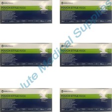  300-Pieces Halyard Pouch Style Type II Face Mask W/So Soft Lining Blue 47700
