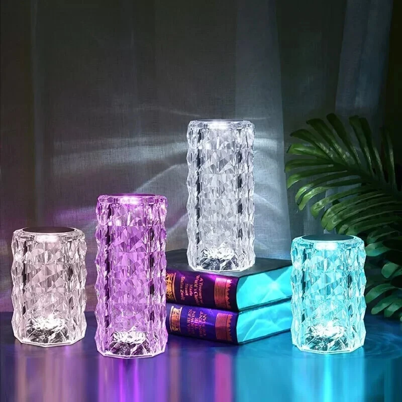 ePianeta 3003 LED Lampada da Tavolo in Cristallo - Trasparente - Immagine 2 di 3